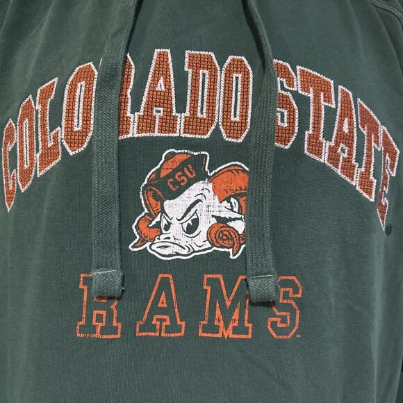 Colorado State CSU Sailor Aggies Rams Hoodie Sweatshirt Large NCAA NEW Colosseum - Picture 4 of 15